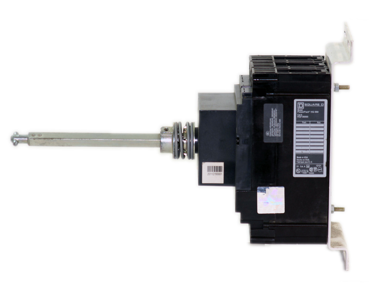 Square D HGF36060 Breaker 60A 600V 3P 18kA HG060 Switch Handle ..