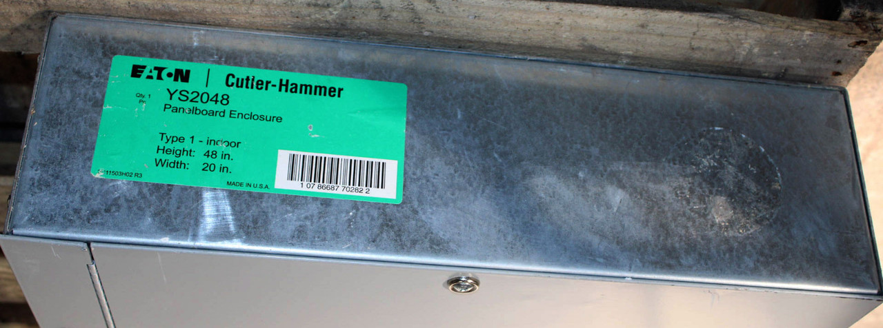 Eaton PRL1A 225A Main Lug Panelboard 208Y/120V 3PH 4W 42 Spaces NEMA 1