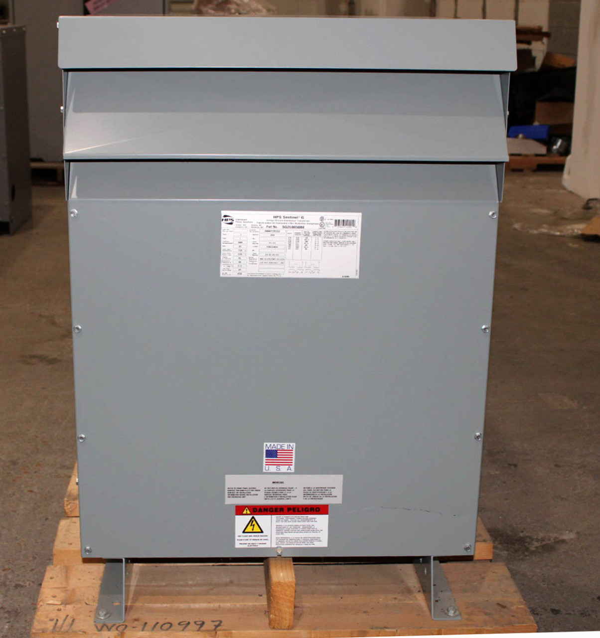 Hammond Power Solutions SG3L0050BE Transformer 50 kVA PV 208V SV 120/240V 1Ph NEMA 3R