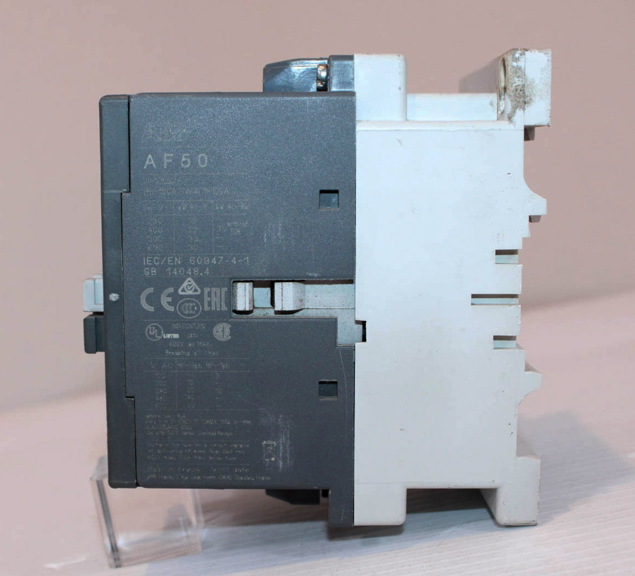 ABB AF50-30-11-72 Contactor 3P Coil 20-60VDC Type AF50 w/Auxiliary CAL5-11