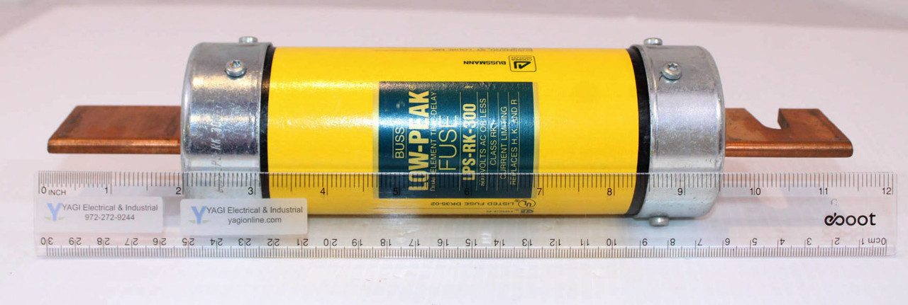 Bussmann LPS-RK-300 Low-Peak Time-Delay Fuse 300A 600V Class RK1