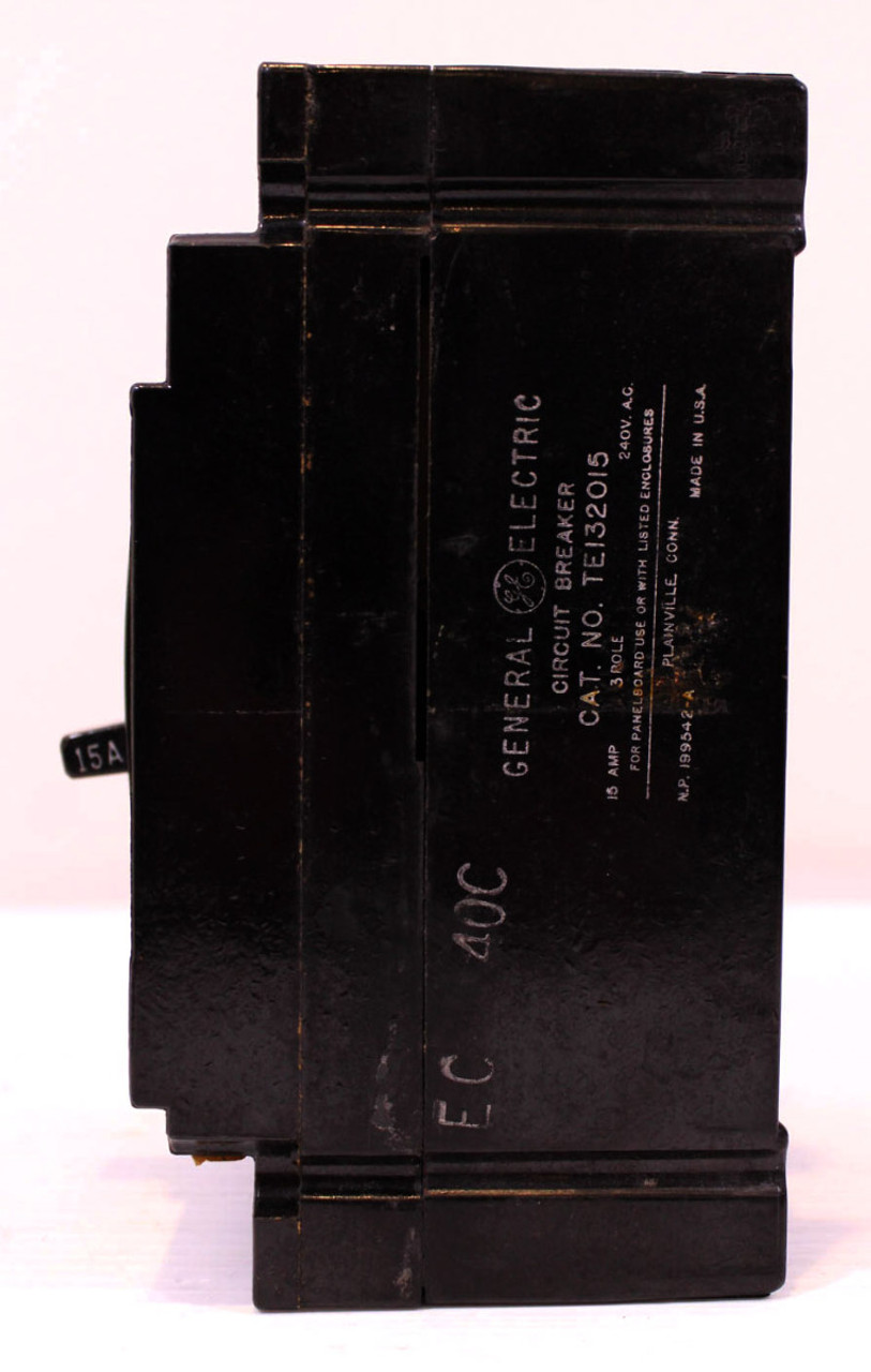 General Electric TE132015 Circuit Breaker 15A 240V 3P