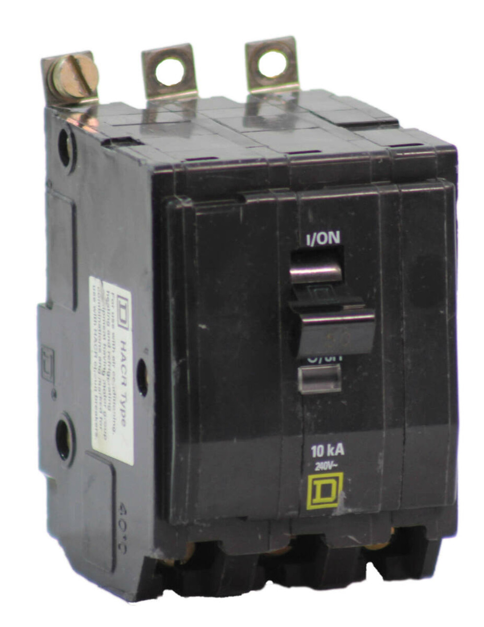 Square D QOB350 Breaker 50A 240V 3P 10kA Thermal Magnetic