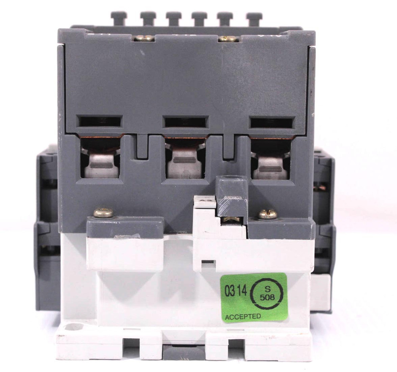 ABB AE130-30-11-81 Contactor | 24 V Coil | Includes CAL5-11 & CCL5-01 Auxiliary Contacts ABB AE130-30-11-81 Contactor | 24 V Coil | Includes CAL5-11 & CCL5-01 Auxiliary Contacts