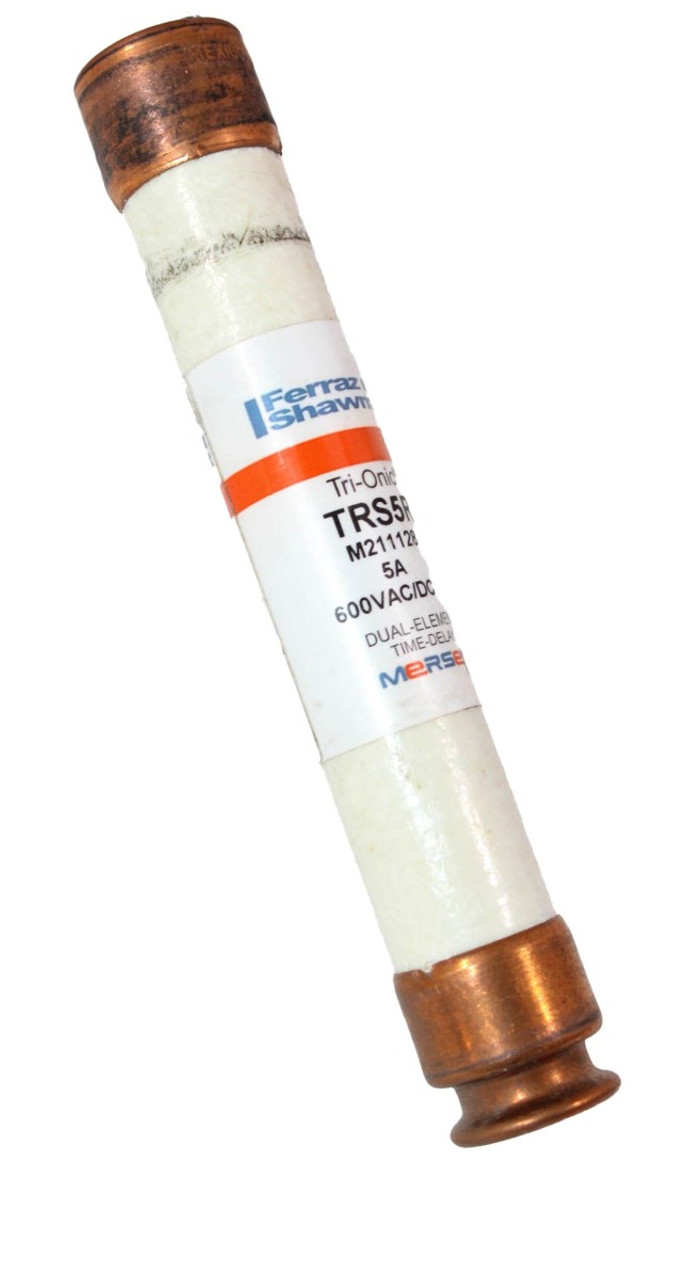 Ferraz Shawmut TRS5R Tri-Onic Fuse 5A 600V 200kA Class RK5 Dual Element
