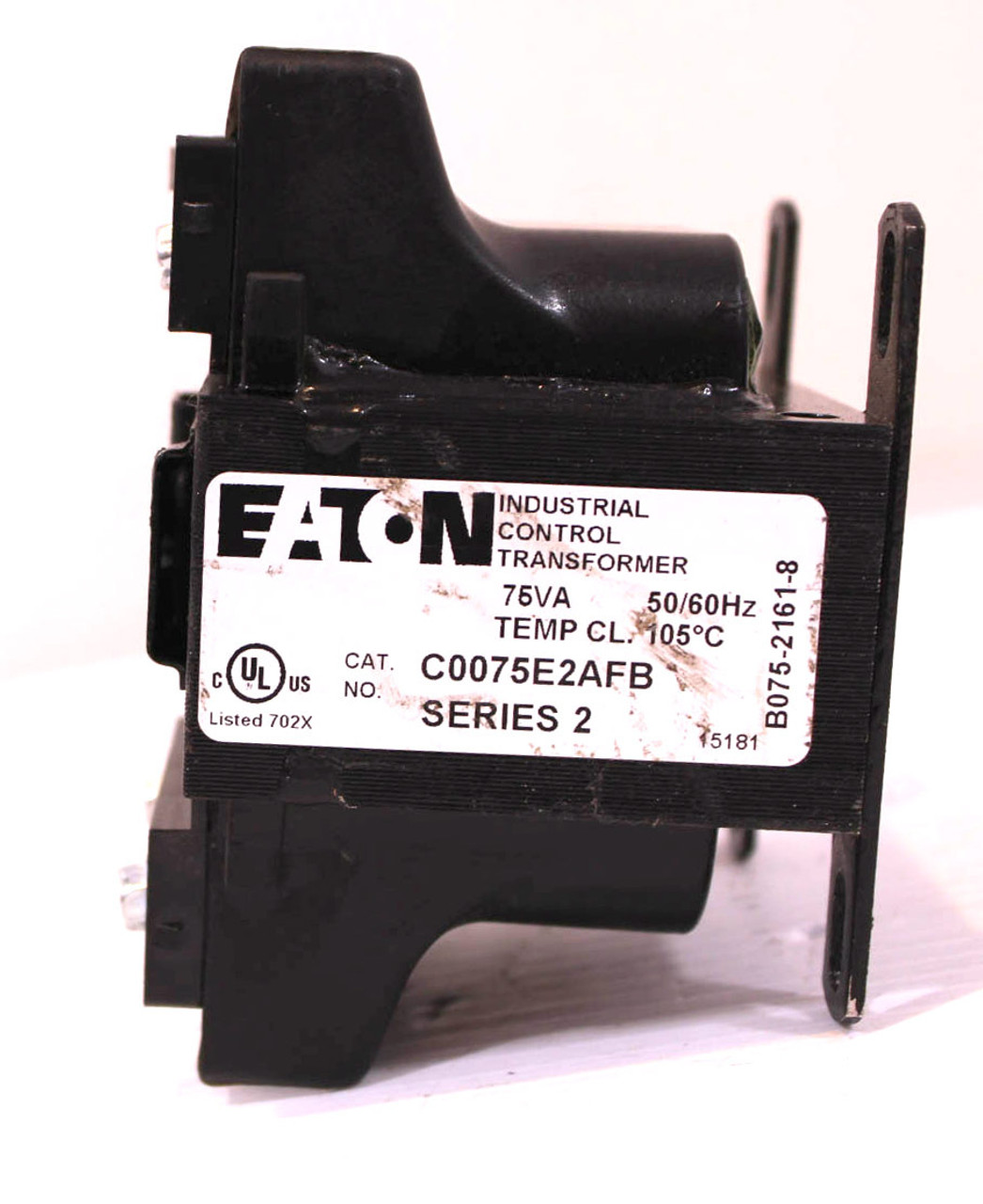 Eaton C0075E2AFB Control Transformer 75 VA 50/60 HZ PV 240x480V SV 120V