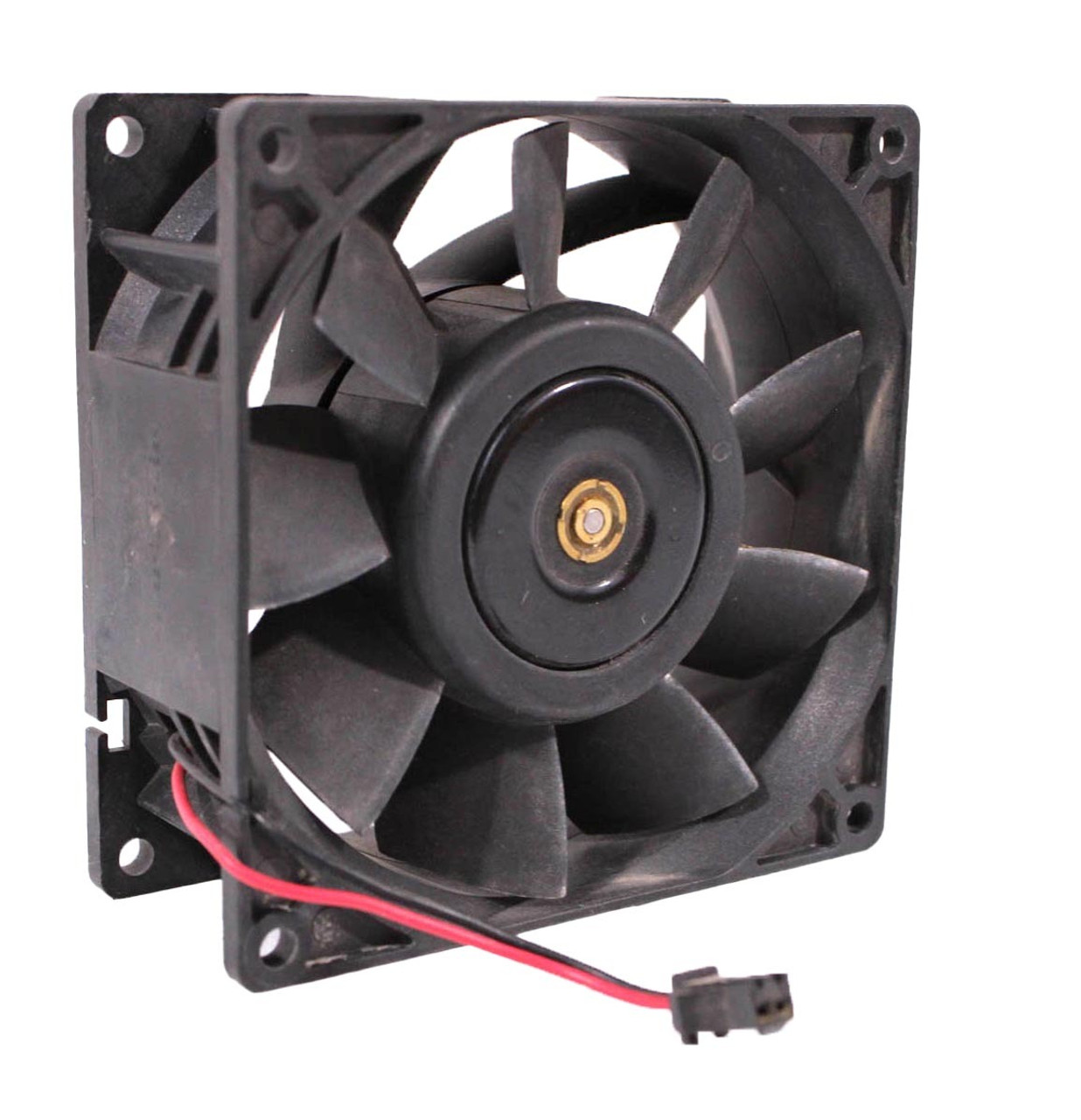 Delta Electronics PFB0924EHE DC Brushless Fan DC24V 0.42A 2-Wire Red and Black