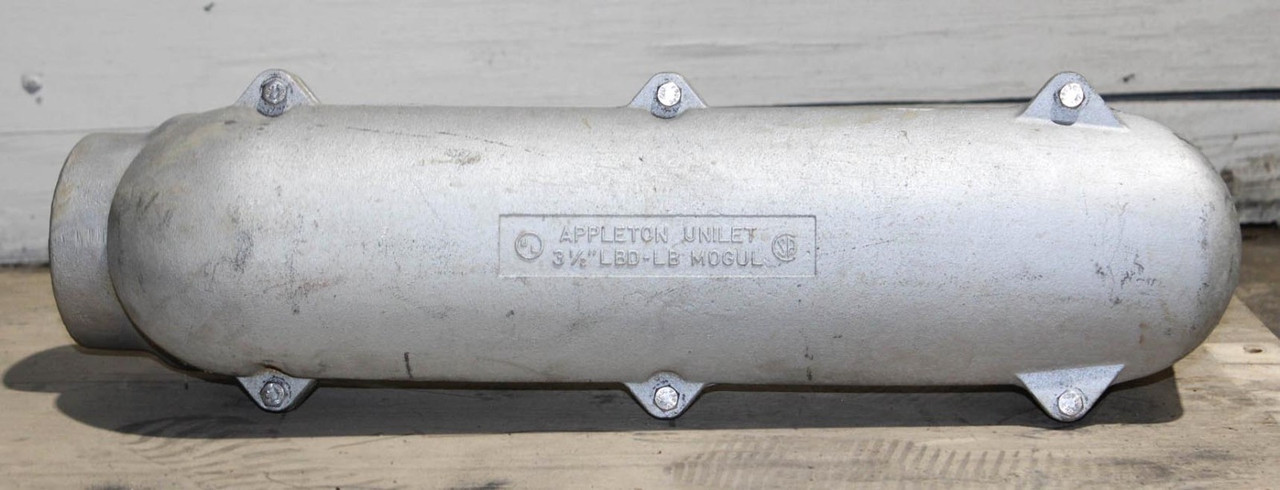 Appleton Unilet Conduit Body with Cover/Gasket Type: Mogul LBD-LB Size: 3-1/2in