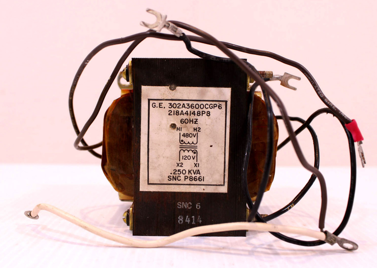 General Electric 302A3600CGP6 Transformer .250KVA 120/480V 60HZ