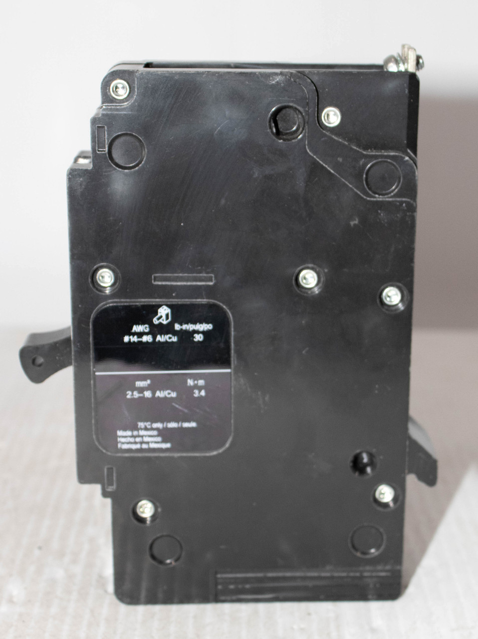 Square D EDB14020 Breaker 20A 277V 1P 18kA Bolt-On Molded Case Type EDB Thermal Magnetic