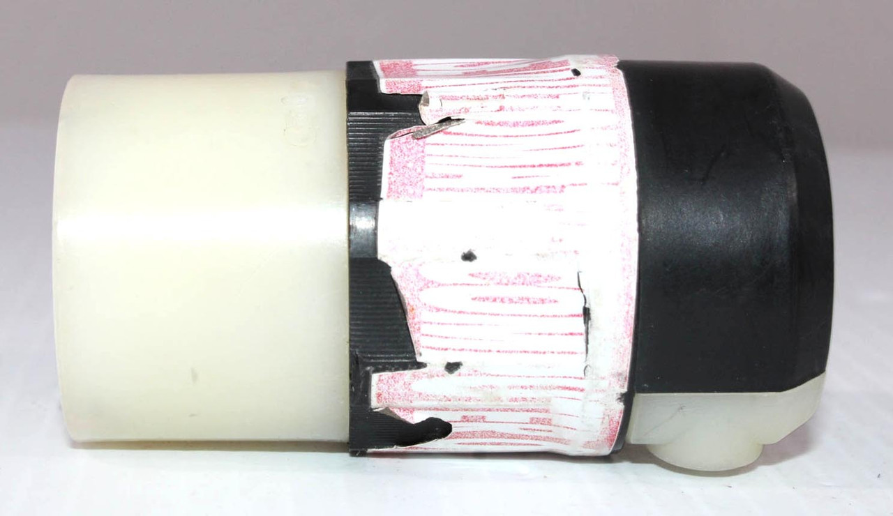 Leviton 5369-C Straight Blade Connector 20A 125V 2P 3W NEMA 5-20 Groundng Indus