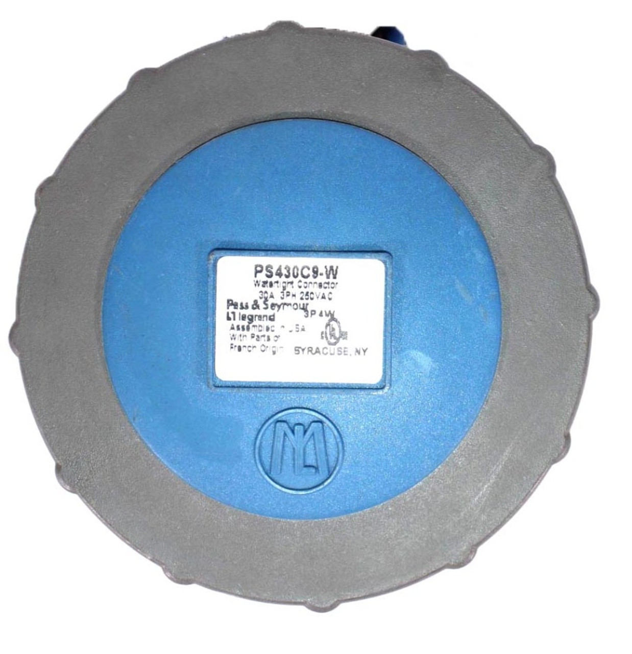 Pass and Seymour PS430C9-W Pin and Sleeve 30A 250V 3PH 3P 4W Watertight