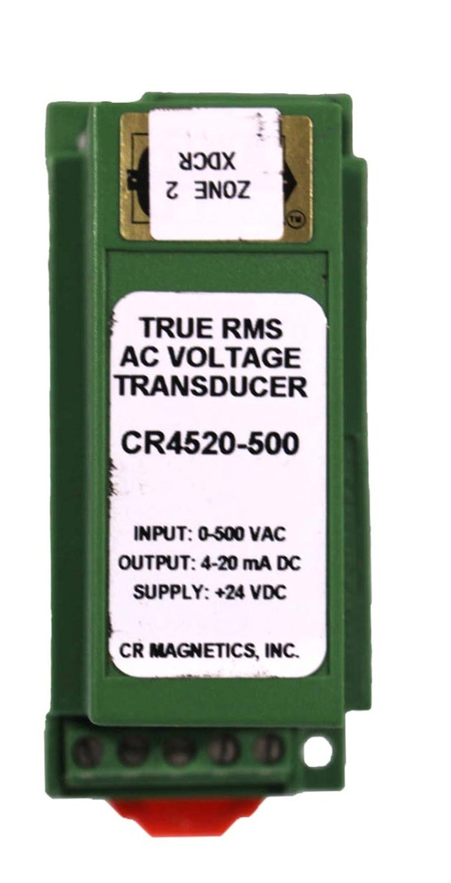 CR Magnetics CR4520-500 AC Voltage 4-20 mA 500V Transducer