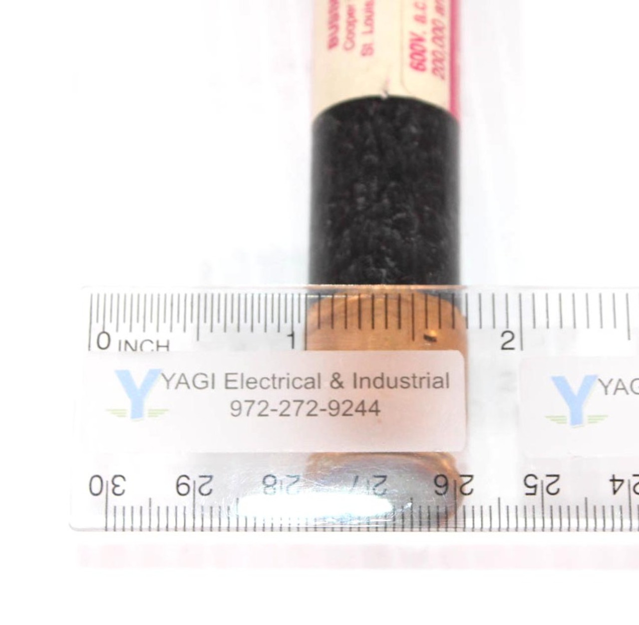 Bussmann Fusetron FRS-R-17 1/2 Fuse Time Delay Class RK5 17 1/2A 600V