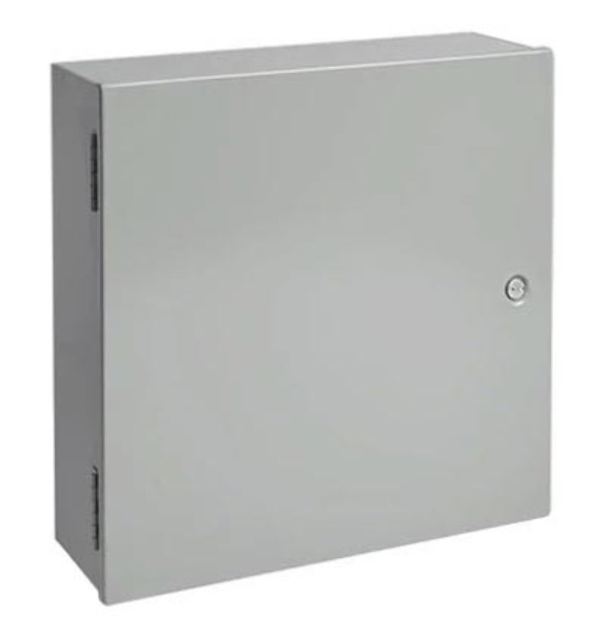 Hoffman A30N20BLP Enclosure Medium Hinged-Cover Type 1 NEMA 30x20x8.62 Gray Steel