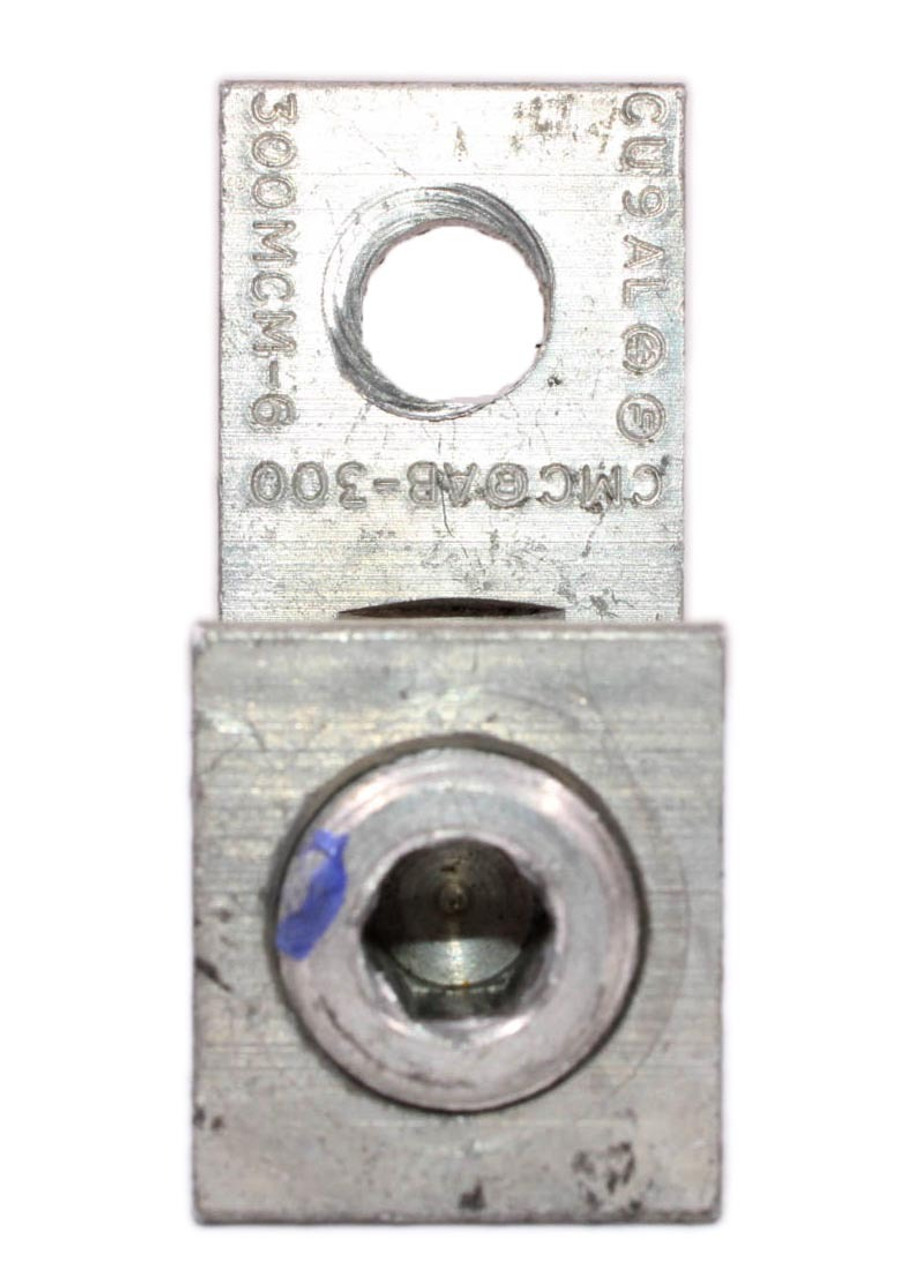 CMC AB-300 Mechanical Lug 300MCM-6 Single Conductor 1-Hole 3/8 Stud Size