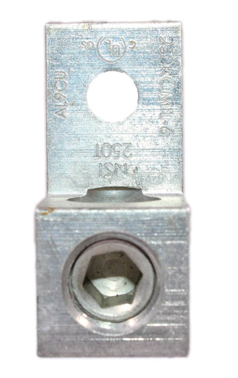 NSI 250T Mechanical Lug 250KCMIL-6 Single Barrel 1-Hole