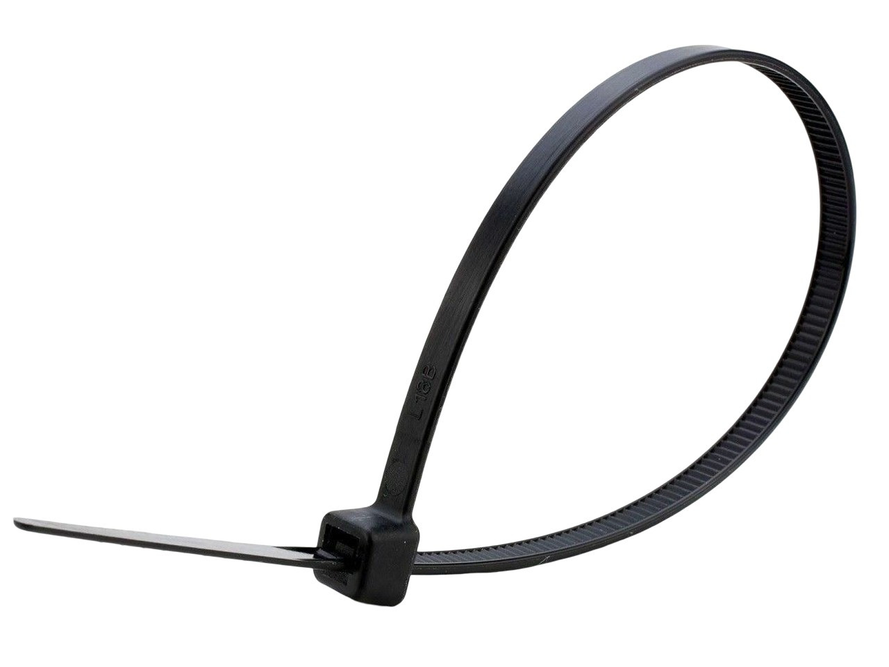 YAGI CT-18-120 Cable Zip Ties 18 inch 120LB Tensile Strength Black Nylon 100 Pack