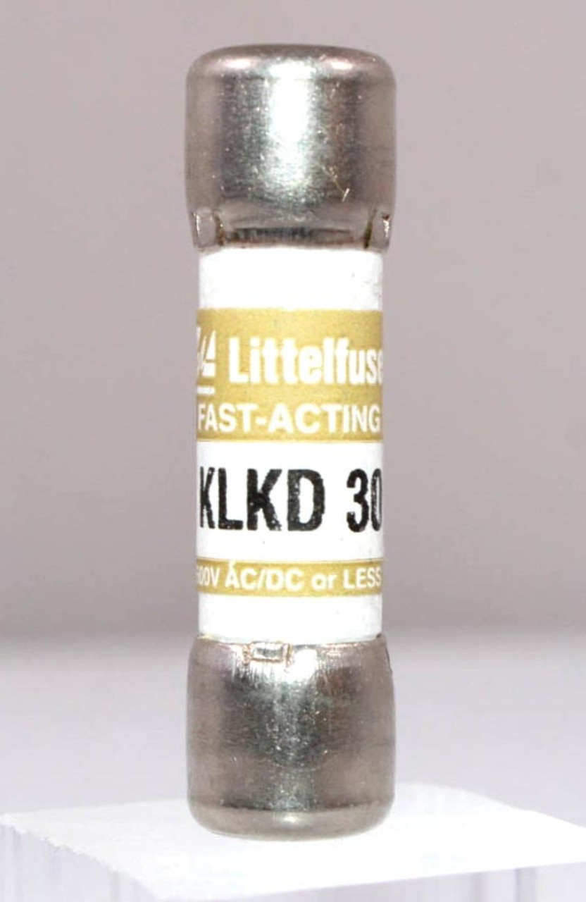 Littelfuse KLKD 30 Fast Acting Fuse 30A 600V AC 600V DC