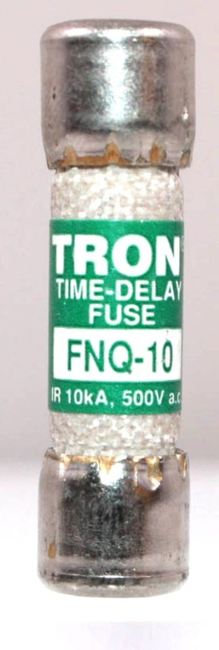 Bussmann Tron FNQ-10 Time Delay Fuse 10A 500V AC