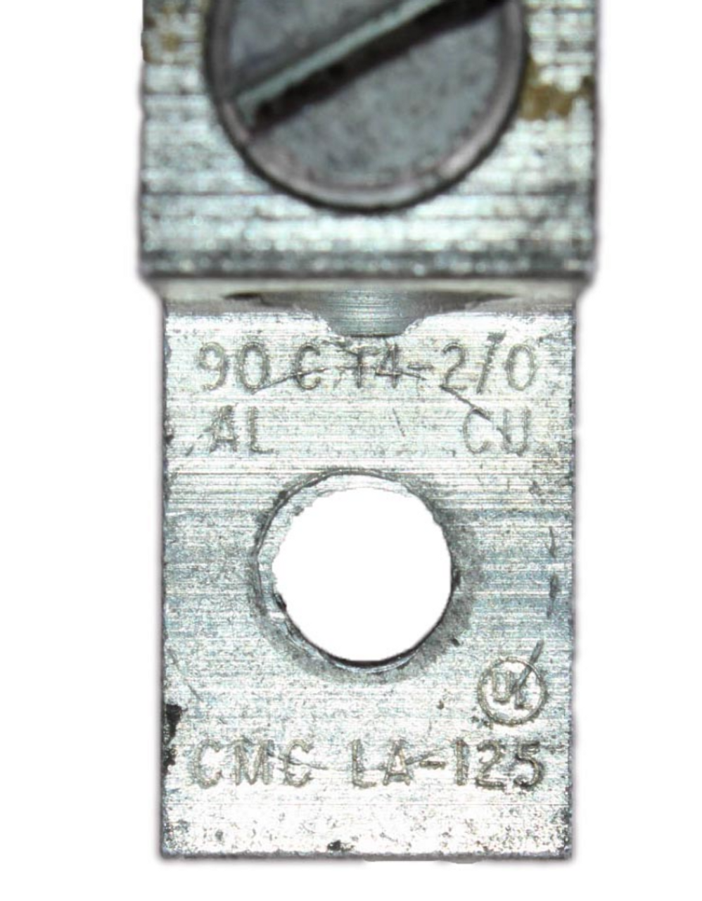CMC LA-125 Mechanical Lug 2/0-14 Single Port 1-Hole