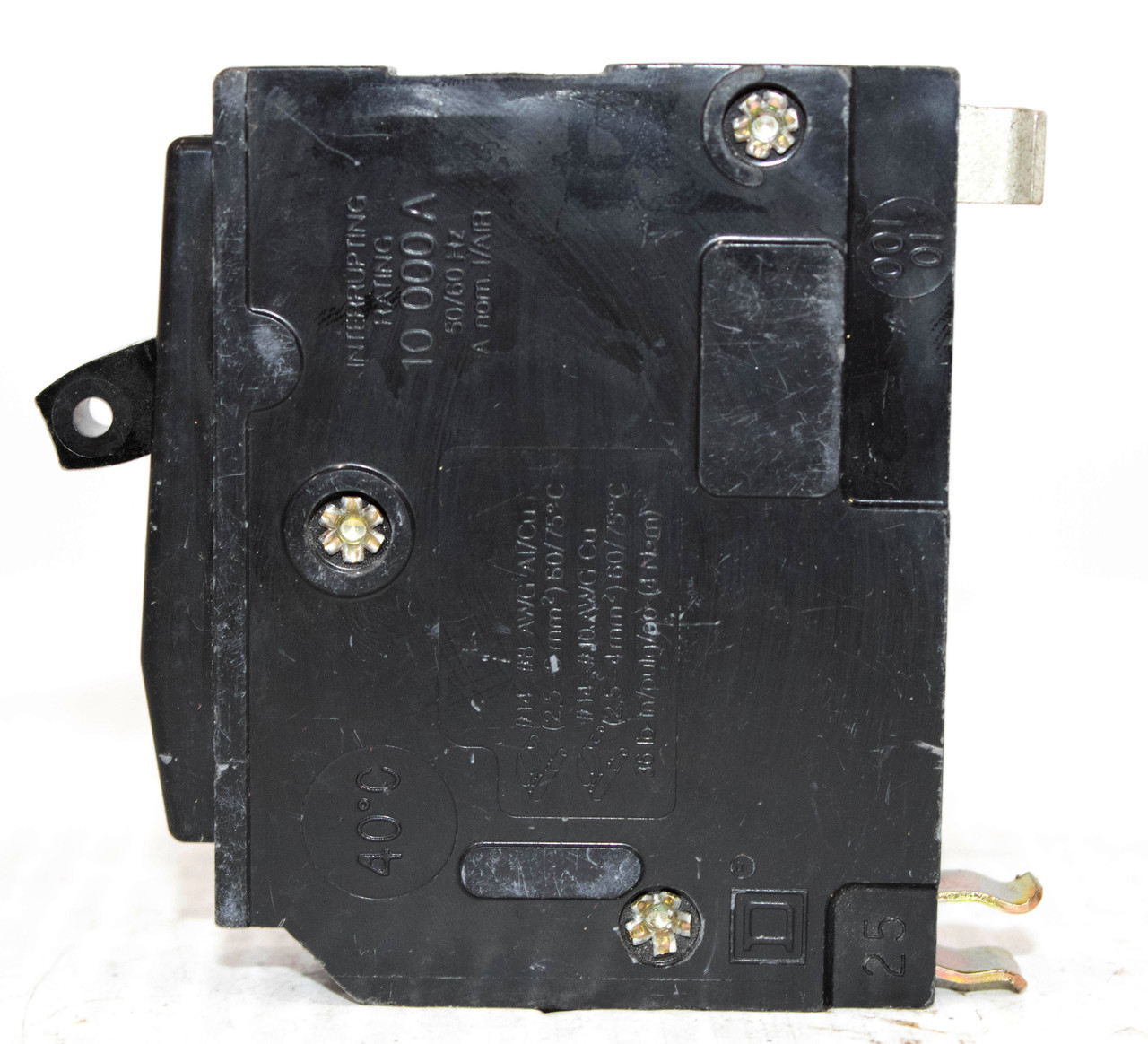Square D QO120 Breaker 20A 1P 120/240V 1PH 10kA Plug-In