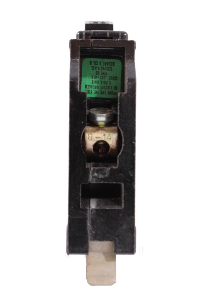 Square D QO120 Breaker 20A 120/240V 1P 10kA Plug-In