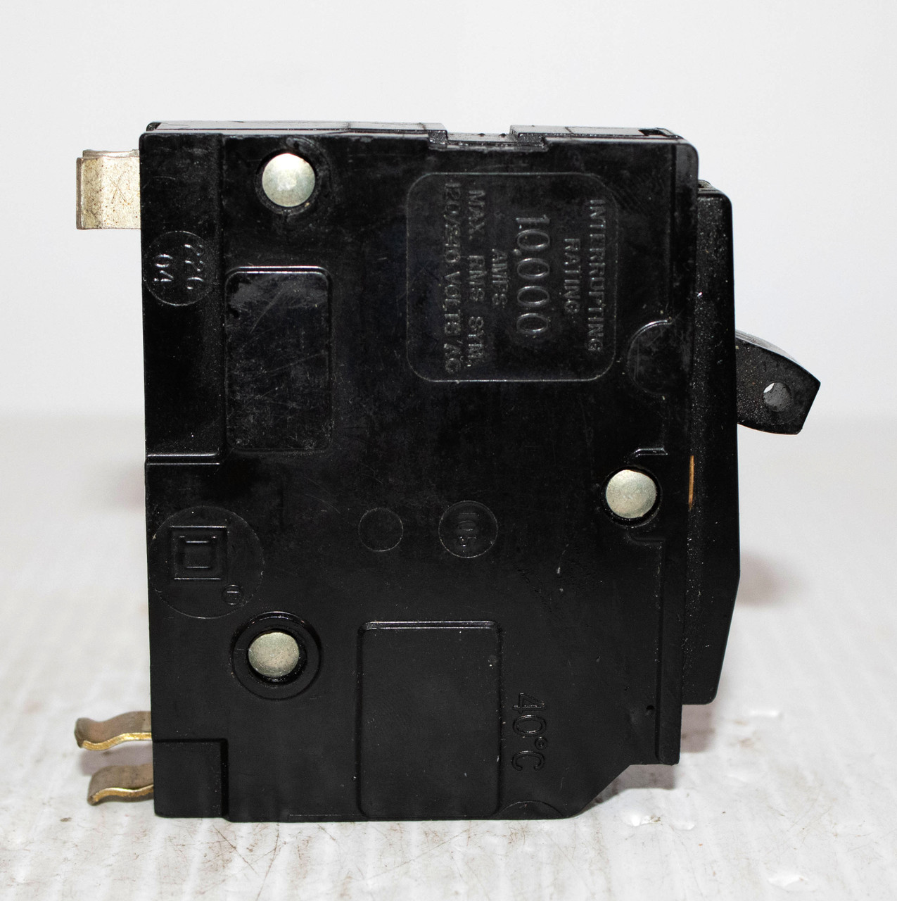 Square D QO120 Breaker 20A 1P 120/240V 1PH 10kA Plug-In.