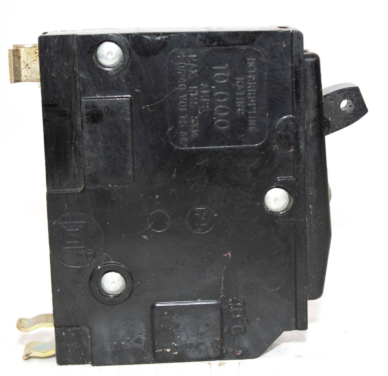 Square D QO115 Breaker 15A 1P 120/240V 10kA Plug-In