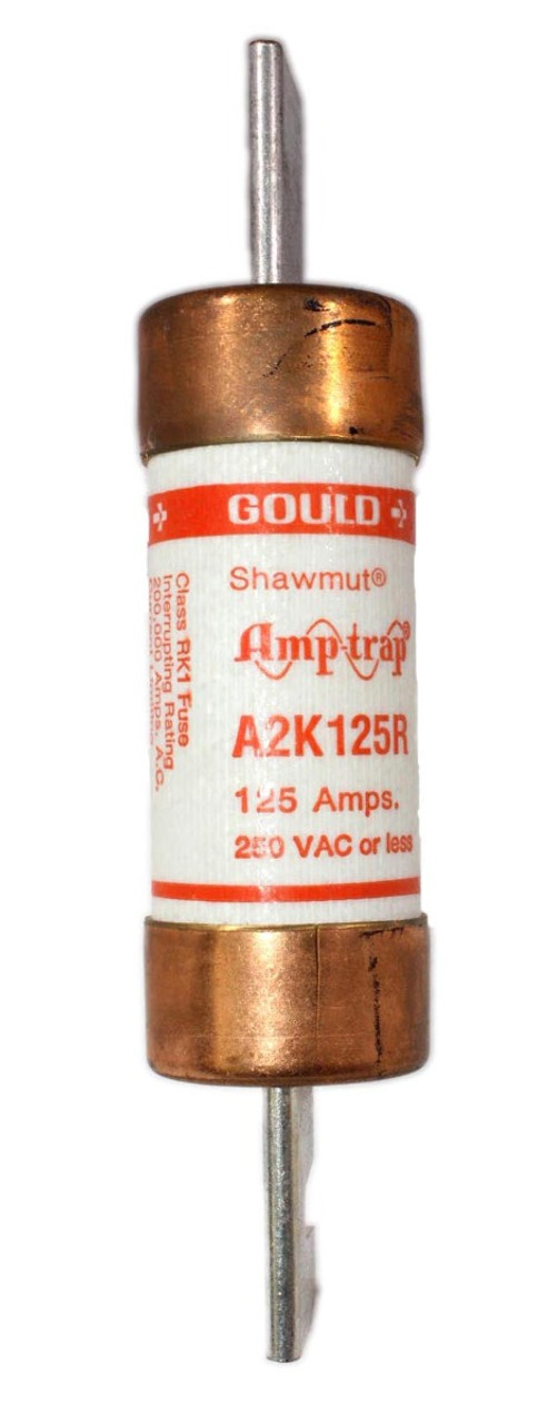 Gould Shamut A2K125R Current Limiting Fuse 125A 250V Class RK1