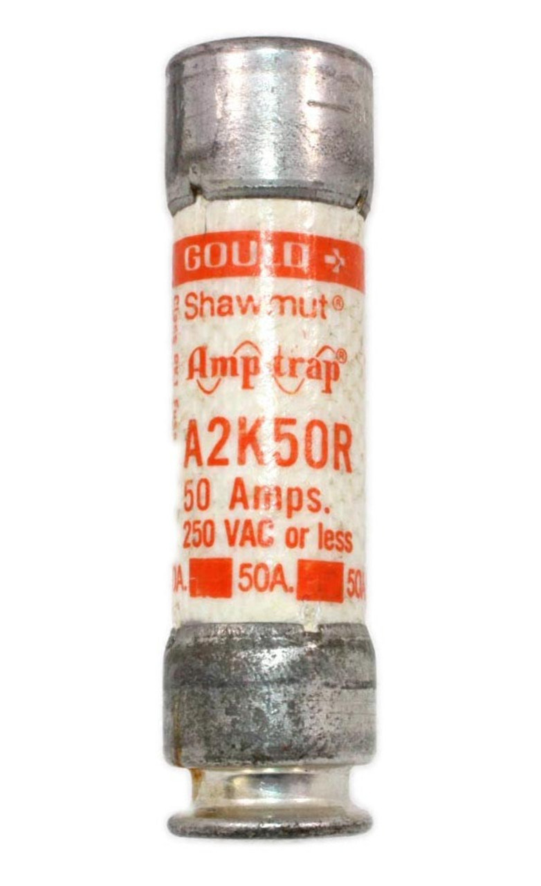 Gould Shamut A2K50R Current Limiting Fuse 50A 250V Class RK1