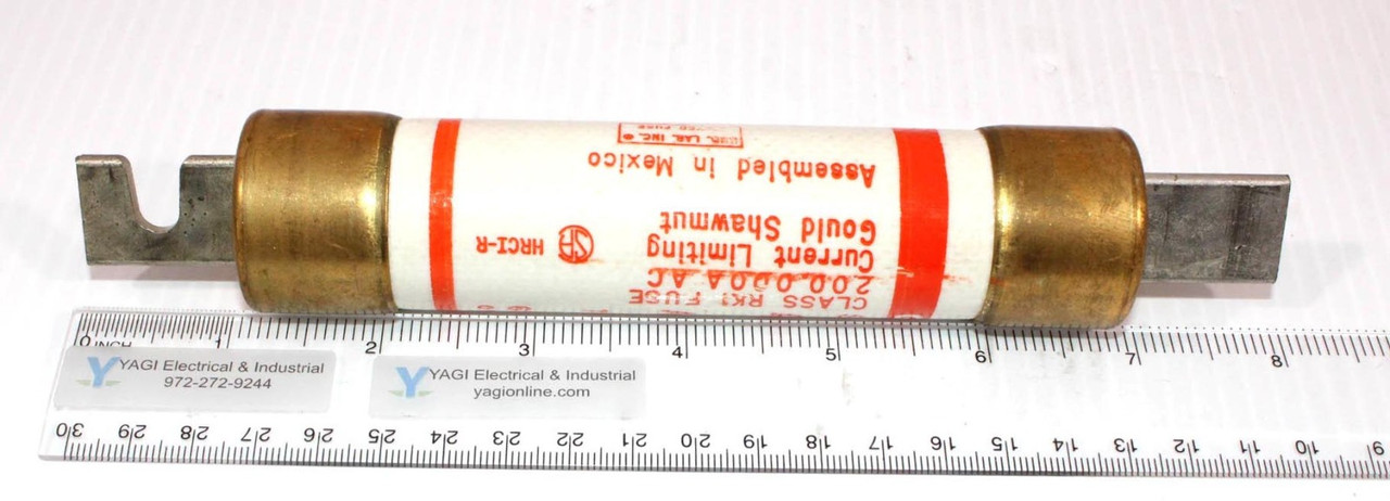 Gould Shamut A6K70R Current Limiting Fuse 70A 600V Class RK1