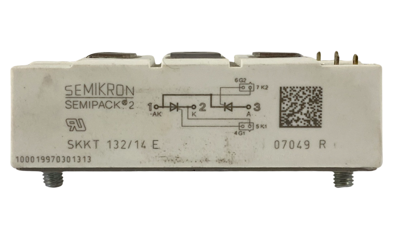 Semikron SKKT 132/14E Thyristor Module 132A 1200V 3Ph