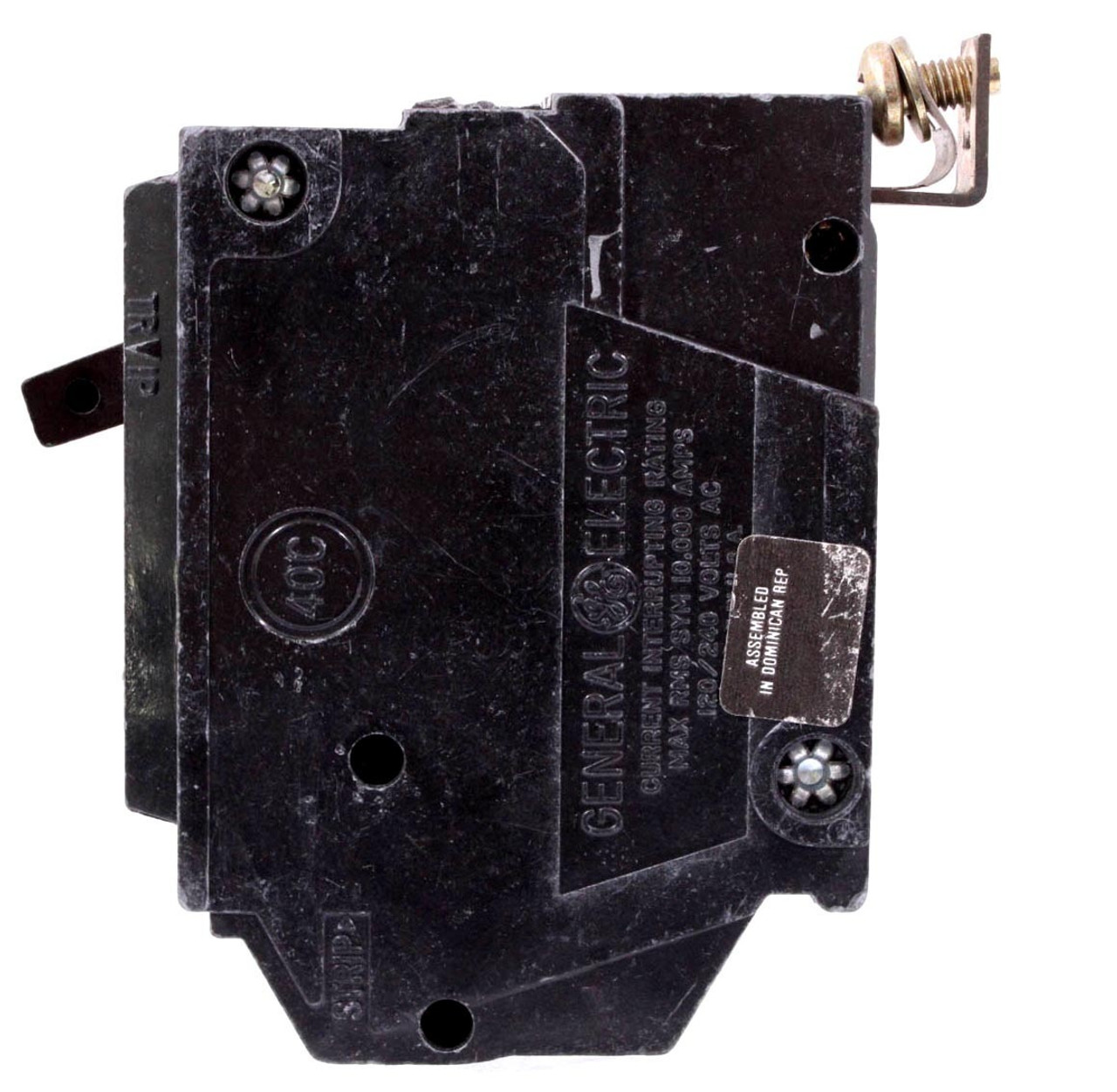 General. Electric THQB1120 Breaker 20A 1P 120/240V 10kA Bolt-On