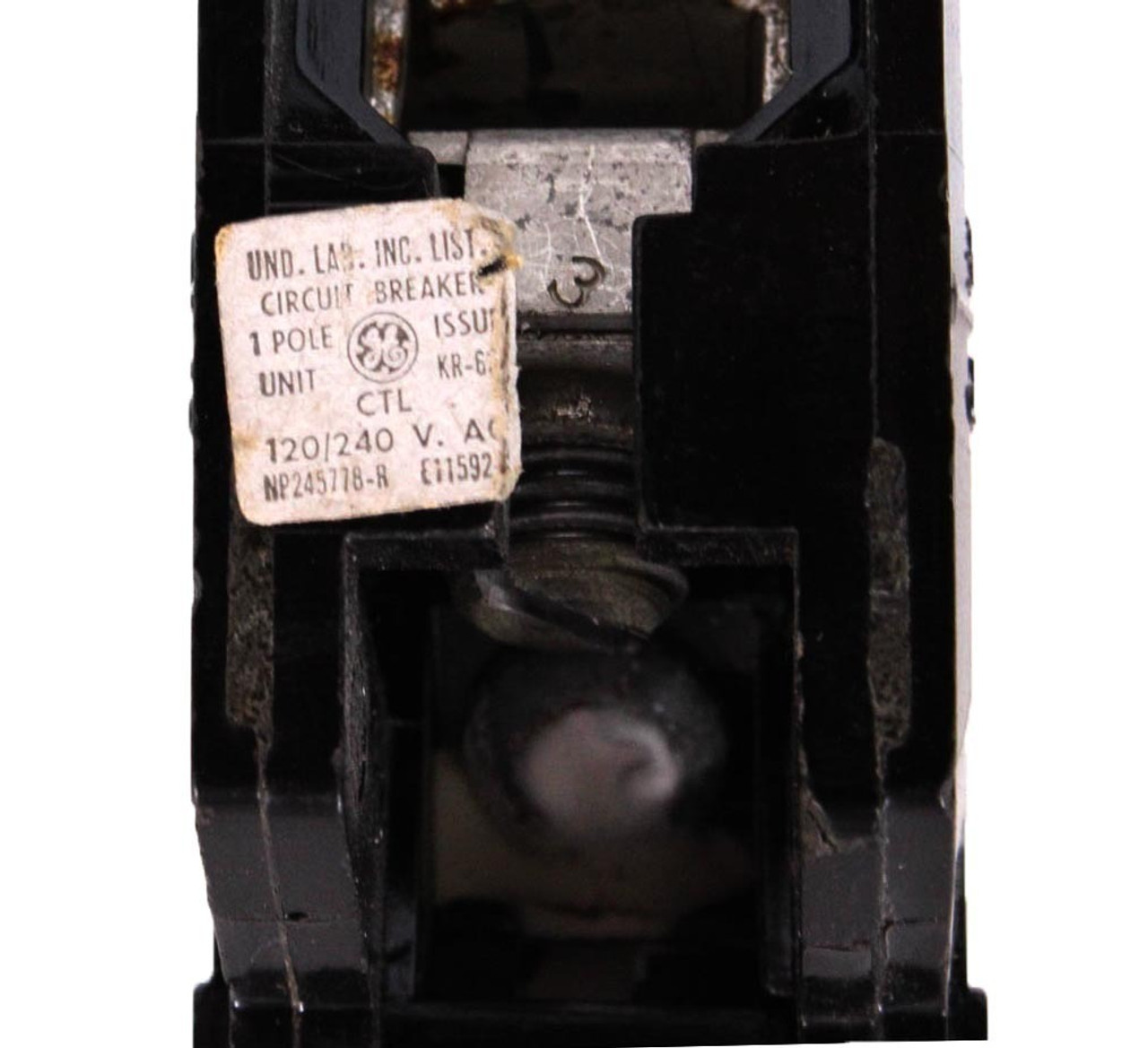 General Electric TQB1120 Breaker 20A 120/240V 1P 5kA Bolt-On