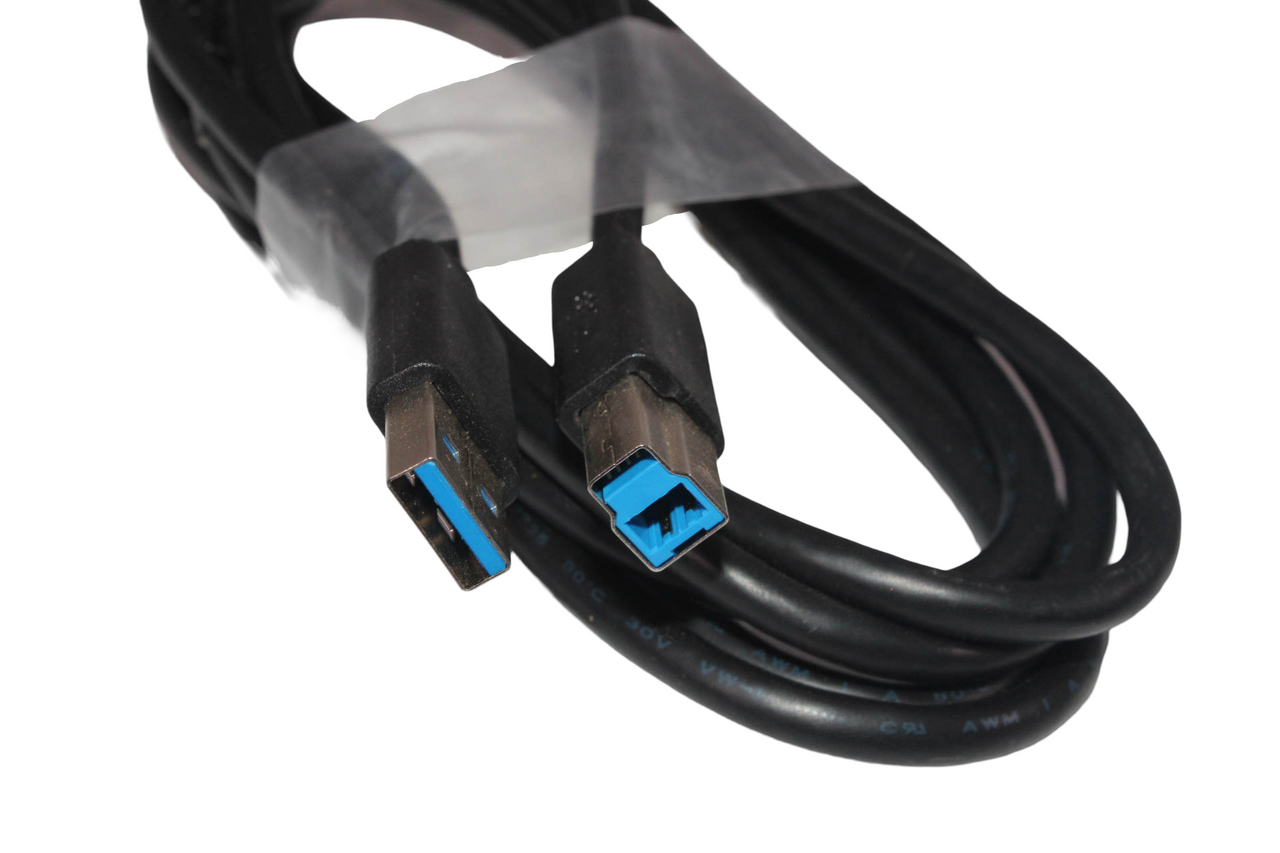 Hotron E246588 USB A to B Computer Cable Blue Style 20276 AWM 30V VW-1  USB3.0 - YAGI Electrical u0026 Industrial