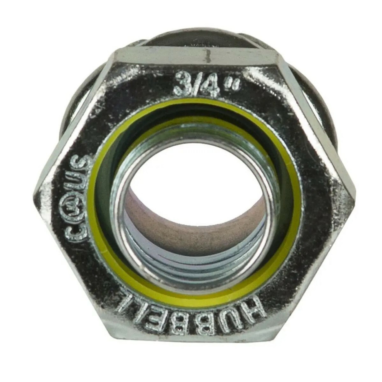 Hubbell 3403-8 Liquid Tight Connector 3/4-inch Non-Insulated Steel/Mall Iron