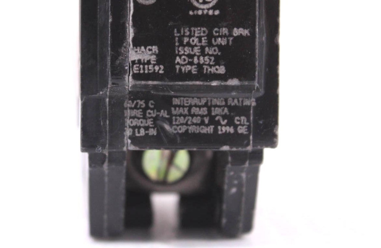 General Electric THQB1130 Circuit Breaker 30A 120/240V 1P 10kA Bolt-On