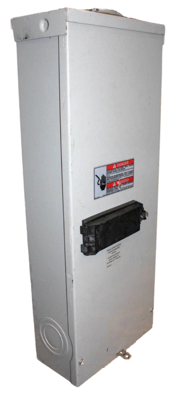 Eaton ECB225R Breaker Enclosure w/ Breaker – 200A, 240V, 2P, 25kA, NEMA 3R, Surface Mount
