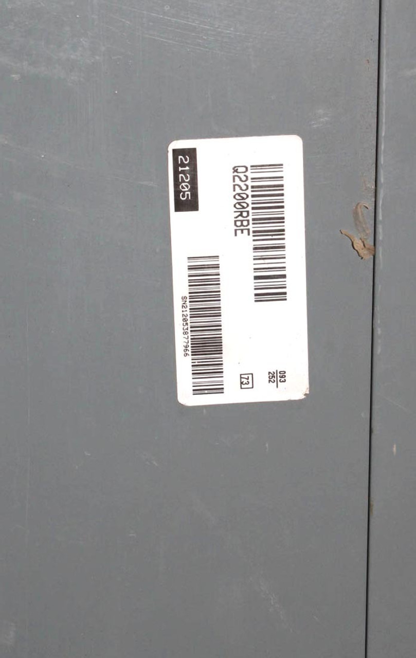 Square D Q2200MRBE Circuit Breaker Enclosure 200A 25kA 2P NEMA 3R PowerPacT Q