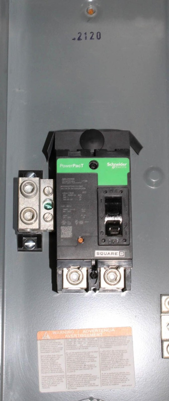 Square D Q2200MRBE Circuit Breaker Enclosure 200A 25kA 2P NEMA 3R PowerPacT Q