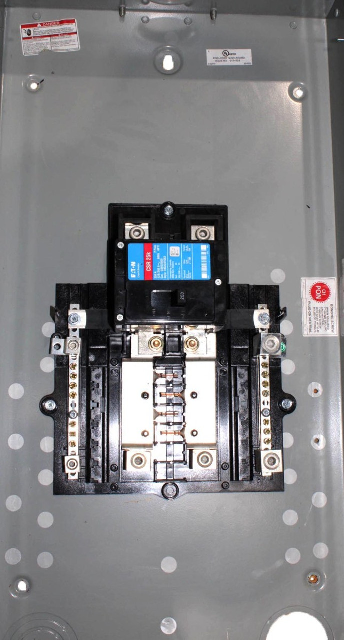 Eaton CHP08B200RF Main Breaker Loadcenter W/Breaker 200A 240V 25kA 60Hz NEMA3R