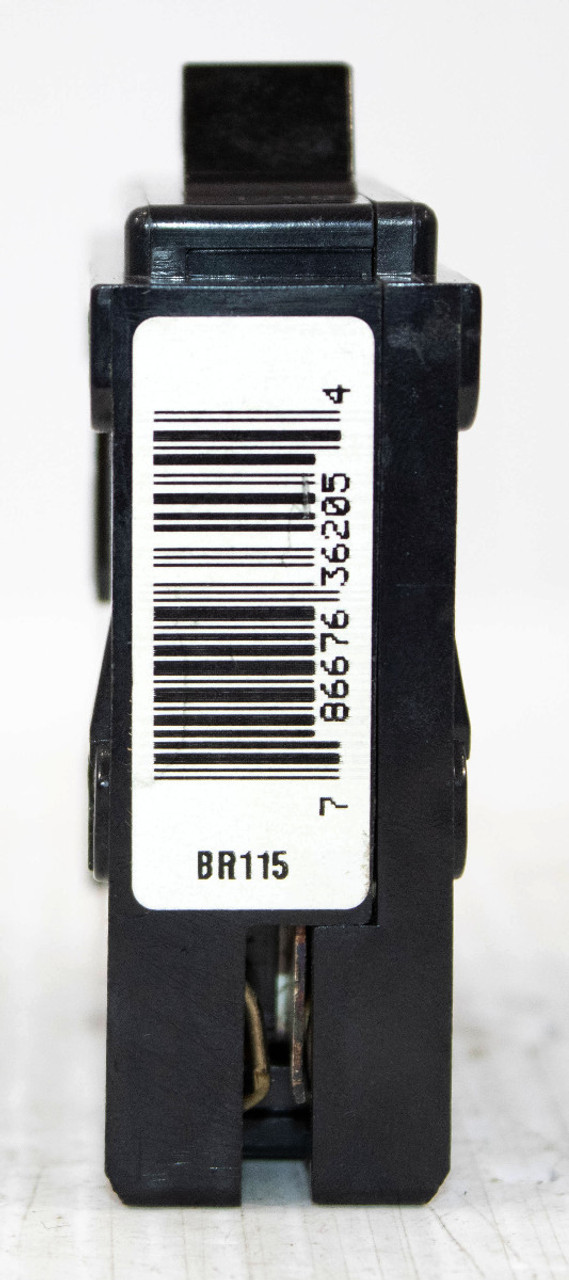 Cutler Hammer BR115 Breaker 15A 120/240V 1P 10kA Plug-In