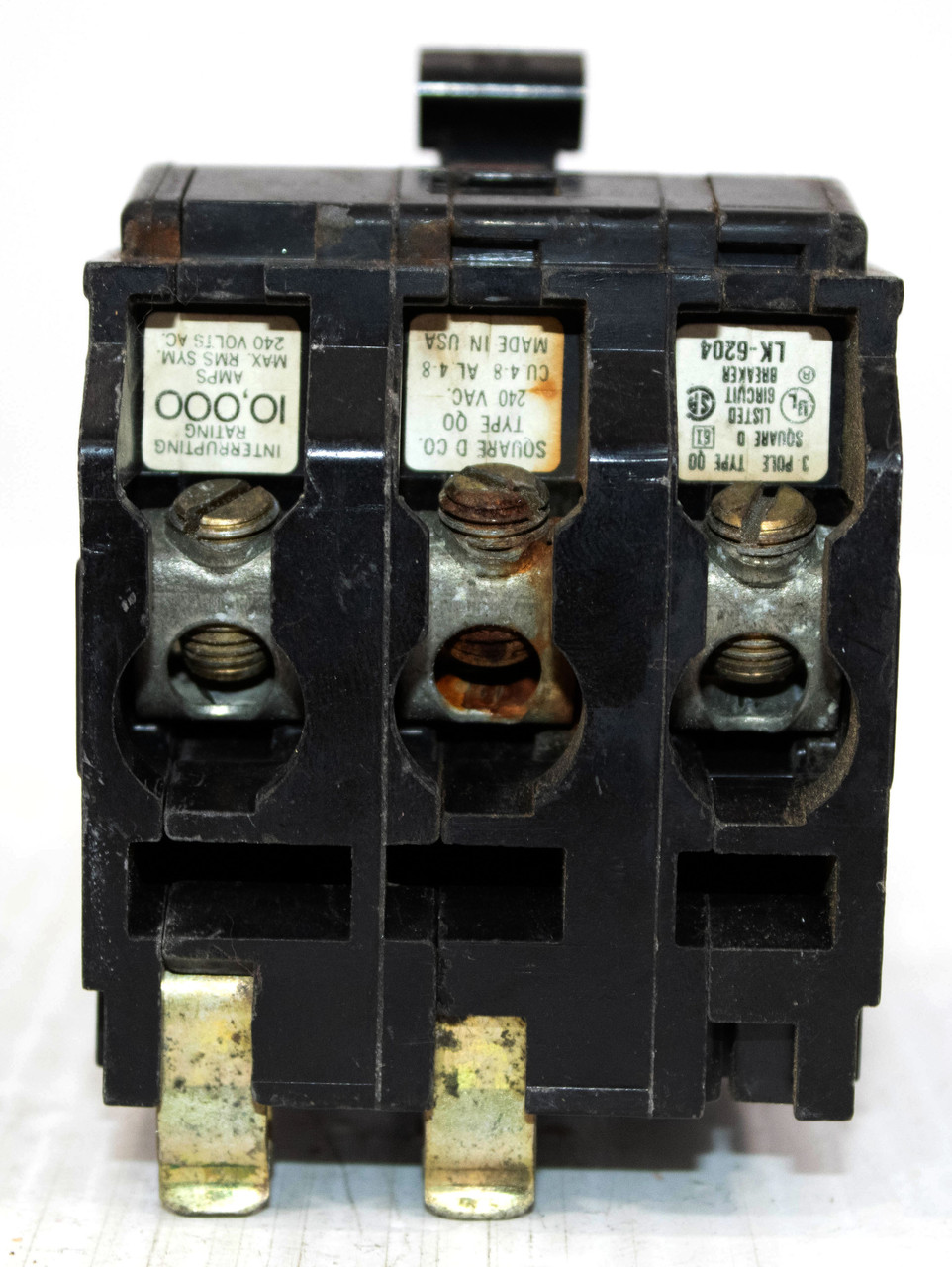 Square D QO340 Breaker 40A 240V 3P 10kA