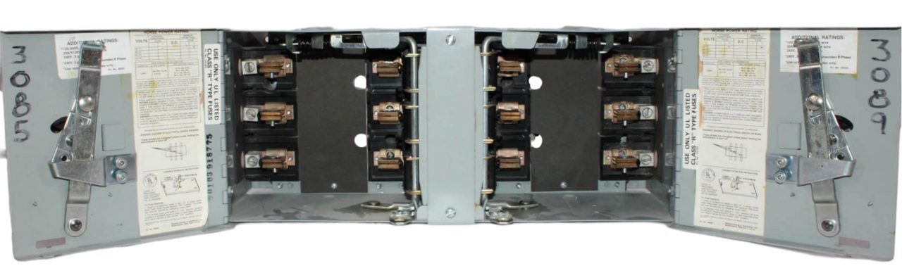 Siemens V7E3233 Fusible Twin Vacu Break Switch 100A 240V 3P 3PH Series A