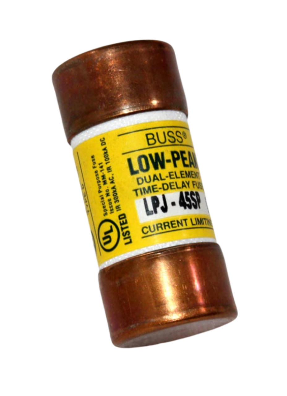 Bussmann LPJ-45SP Fuse 45A 600V Class J Time Delay Dual Element