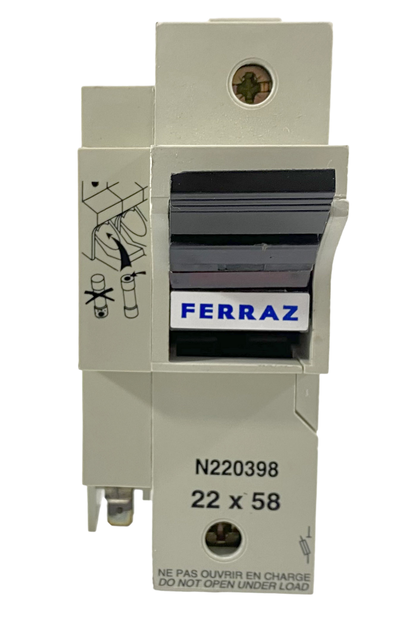 Ferraz N220398 Fuse Block Holder 125A 690V 7W 48..62Hz 8kV 22 x 58 ST22D