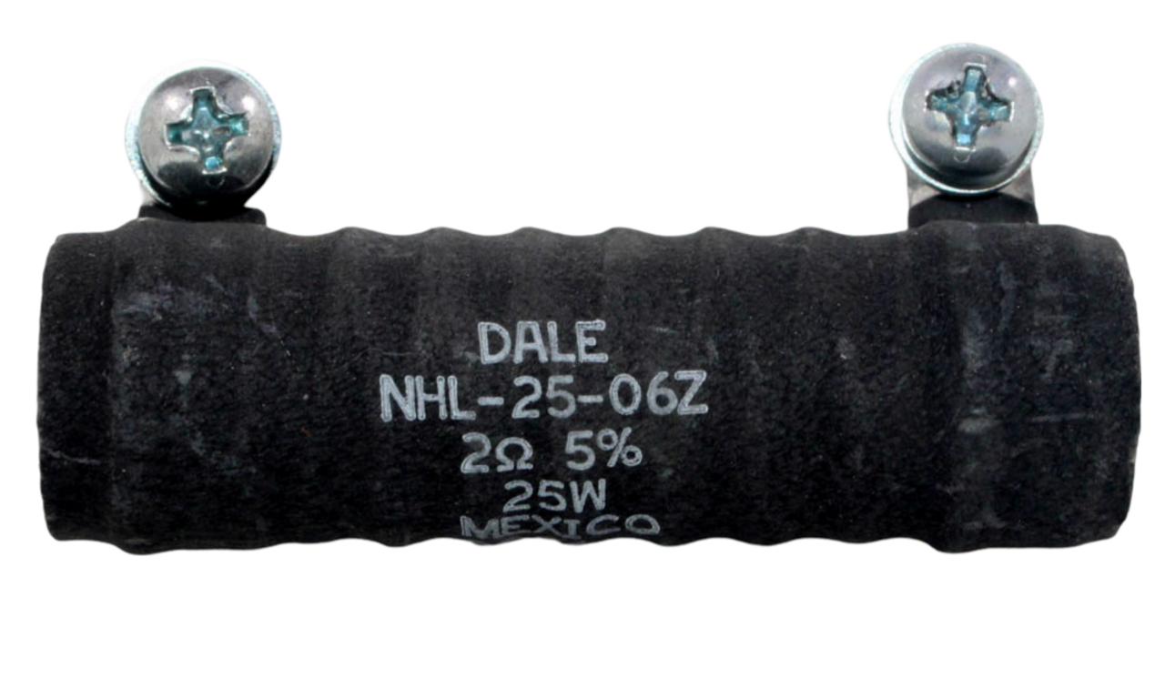 Vishay Dale NHL-25-06Z Wirewound Resistor 2 OHM 5% Tight Tolerance 25W Noninductive