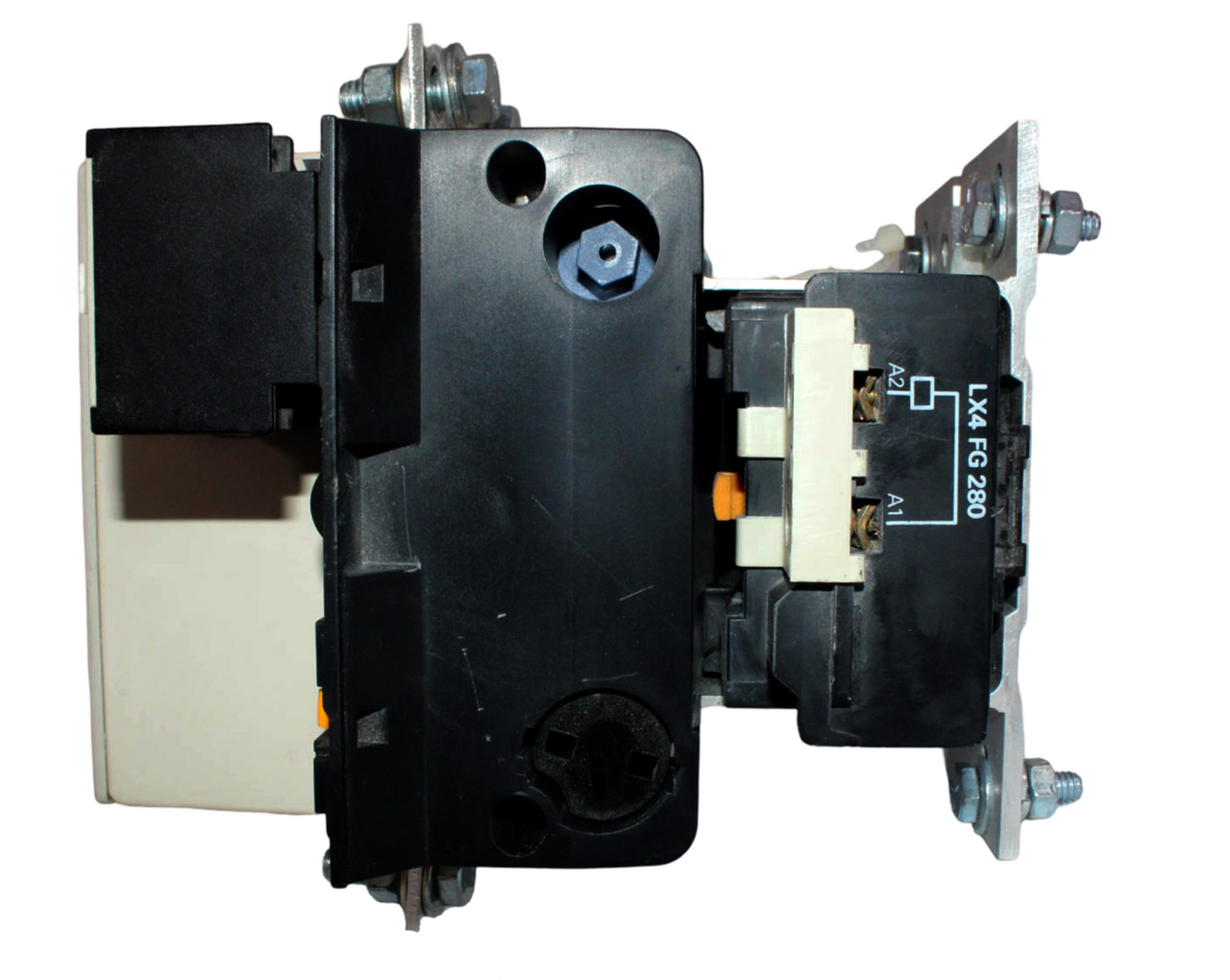 Telemecanique LC1F185 Contactor 200A 600V 3PH w/LA1DN22 Starter and LX4FG280 Coil Square D