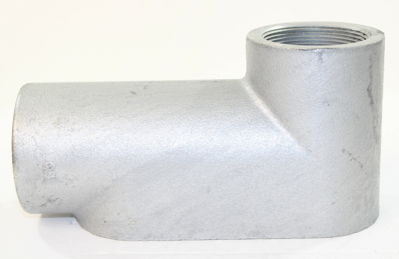 Eaton Crouse Hinds LB67 Conduit Outlet Body 2 In Form 7 Feraloy Iron Alloy LB Shape